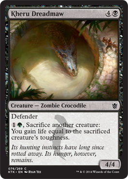 MTG: Khans of Tarkir 076: Kheru Dreadmaw 