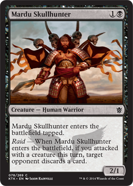 MTG: Khans of Tarkir 078: Mardu Skullhunter 