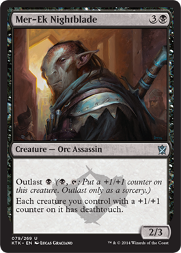 MTG: Khans of Tarkir 079: Mer-Ek Nightblade 