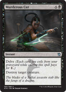 MTG: Khans of Tarkir 081: Murderous Cut 