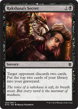 MTG: Khans of Tarkir 084: Rakshasas Secret 