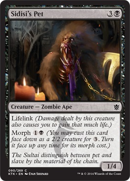 MTG: Khans of Tarkir 090: Sidisis Pet 