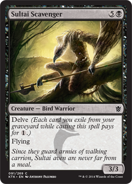 MTG: Khans of Tarkir 091: Sultai Scavenger 