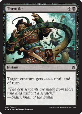 MTG: Khans of Tarkir 093: Throttle 