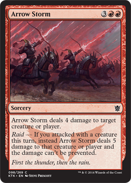 MTG: Khans of Tarkir 098: Arrow Storm 
