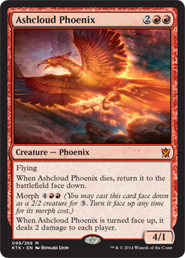 Magic Khans of Tarkir 099: Ashcloud Phoenix 