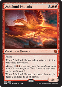 MTG: Khans of Tarkir 099: Ashcloud Phoenix 