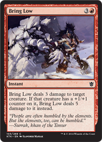 MTG: Khans of Tarkir 103: Bring Low 