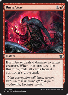 MTG: Khans of Tarkir 104: Burn Away 
