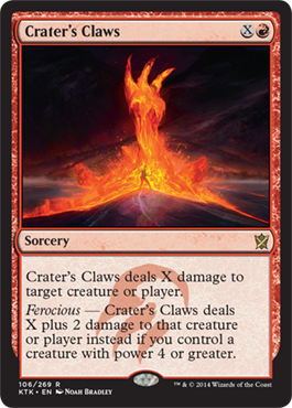 MTG: Khans of Tarkir 106: Craters Claws 