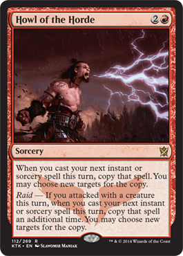 MTG: Khans of Tarkir 112: Howl of the Horde 