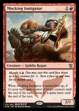 MTG: Khans of Tarkir 113: Jeering Instigator 