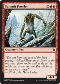 MTG: Khans of Tarkir 121: Summit Prowler 