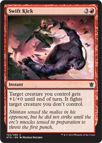 MTG: Khans of Tarkir 122: Swift Kick 