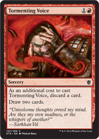 MTG: Khans of Tarkir 123: Tormenting Voice 