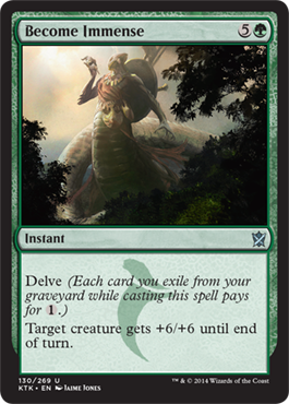 MTG: Khans of Tarkir 130: Become Immense 