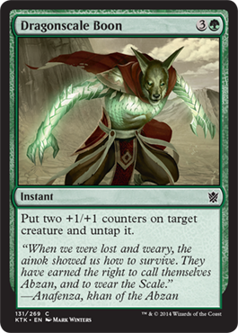 MTG: Khans of Tarkir 131: Dragonscale Boon 