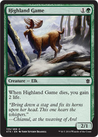 MTG: Khans of Tarkir 135: Highland Game 