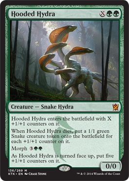 MTG: Khans of Tarkir 136: Hooded Hydra 