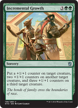 MTG: Khans of Tarkir 138: Incremental Growth 