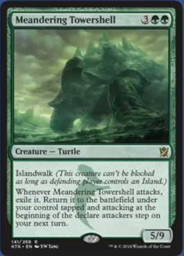 MTG: Khans of Tarkir 141: Meandering Towershell 
