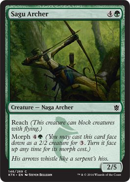 MTG: Khans of Tarkir 146: Sagu Archer 
