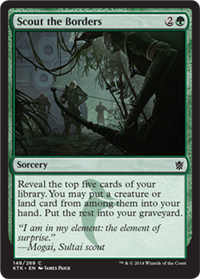 MTG: Khans of Tarkir 148: Scout the Borders 