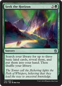 MTG: Khans of Tarkir 150: Seek the Horizon 
