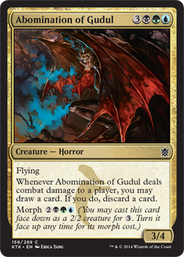 MTG: Khans of Tarkir 159: Abomination of Gudul 