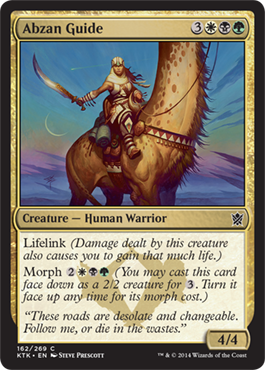 MTG: Khans of Tarkir 162: Abzan Guide 
