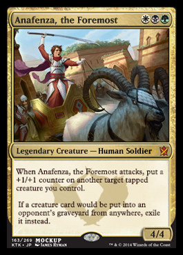 Magic Khans of Tarkir 163: Anafenza the Foremost 