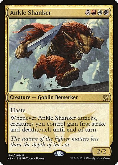 MTG: Khans of Tarkir 164: Ankle Shanker - Foil 
