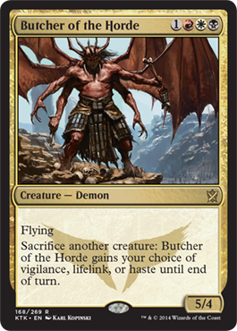 MTG: Khans of Tarkir 168: Butcher of the Horde 