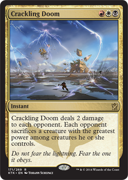 MTG: Khans of Tarkir 171: Crackling Doom 