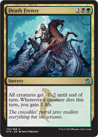 MTG: Khans of Tarkir 172: Death Frenzy 