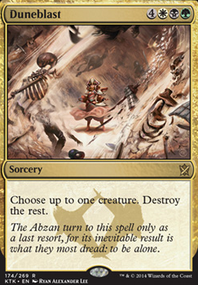 MTG: Khans of Tarkir 174: Duneblast 