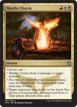 MTG: Khans of Tarkir 186: Mardu Charm 