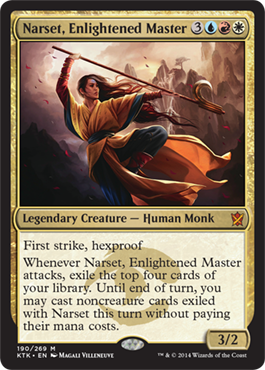 MTG: Khans of Tarkir 190: Narset, Enlightened Master  