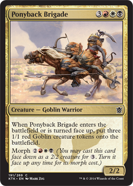 MTG: Khans of Tarkir 191: Ponyback Brigade 