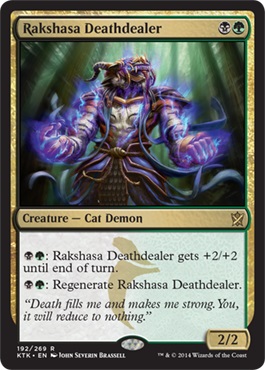 MTG: Khans of Tarkir 192: Rakshasa Deathdealer 