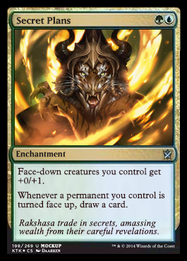 MTG: Khans of Tarkir 198: Secret Plans 