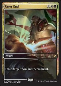 MTG: Khans of Tarkir 210: Utter End - Game Day Foil 