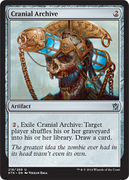 MTG: Khans of Tarkir 218: Cranial Archive 