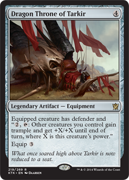 MTG: Khans of Tarkir 219: Dragon Throne of Tarkir 