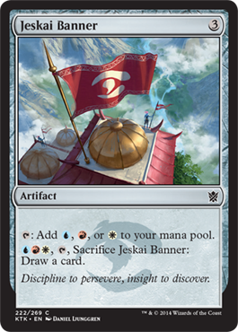 MTG: Khans of Tarkir 222: Jeskai Banner 