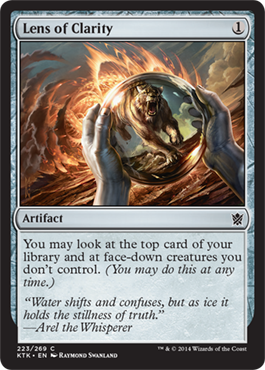 MTG: Khans of Tarkir 223: Lens of Clarity 