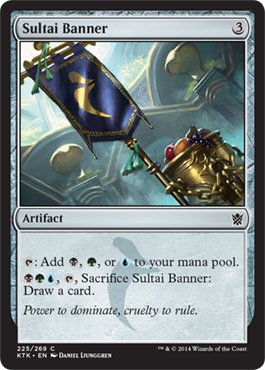 MTG: Khans of Tarkir 225: Sultai Banner 