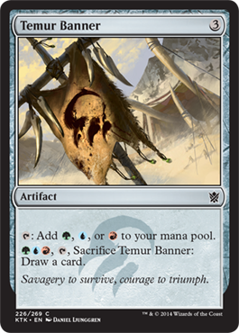 MTG: Khans of Tarkir 226: Temur Banner 