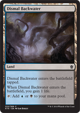 MTG: Khans of Tarkir 232: Dismal Backwater 