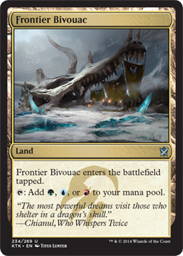 MTG: Khans of Tarkir 234: Frontier Bivouac 